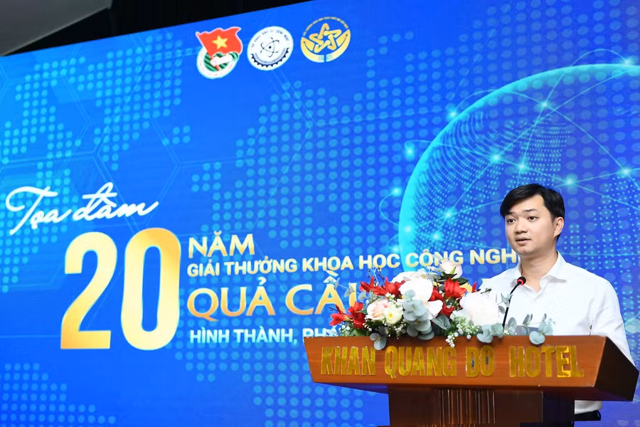 Anh Nguyễn Minh Triết, Bí thư Trung ương Đoàn, Chủ tịch Trung ương Hội Sinh viên Việt Nam. 