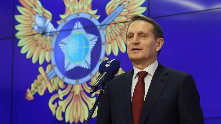 Người đứng đầu SVR của Nga, ông Sergey Naryshkin
