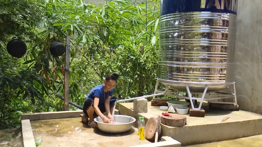 Từ 1 bản "5 không", hiện nay đời sống của người dân La Ha được nâng cao rõ rệt.