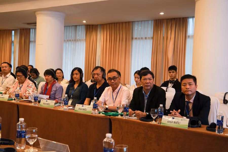 Hội thảo quy tụ nhiều chuyên gia đến từ các cơ sở giáo dục trong và ngoài nước tham dự.