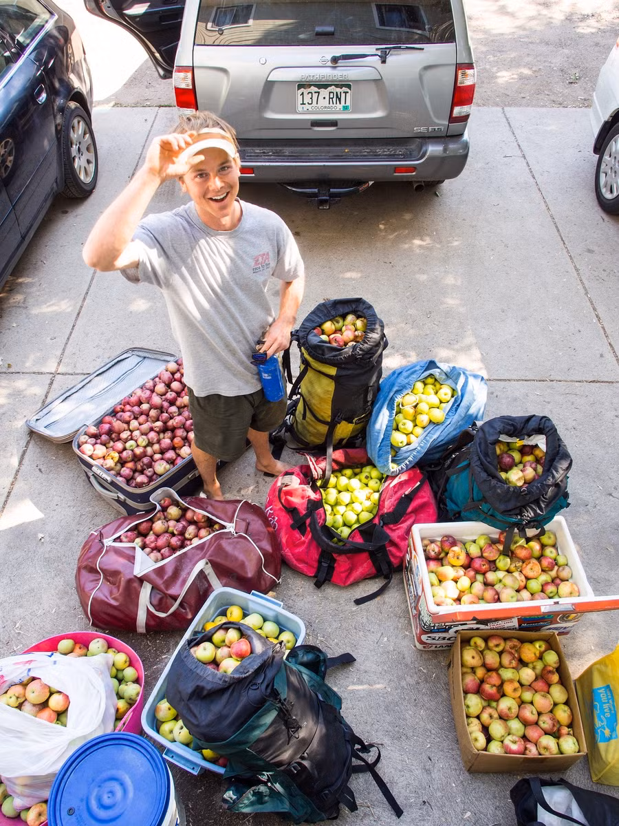 Ngoài tận dụng, Falling Fruit còn 'giải cứu' cây ăn quả đô thị dư thừa. Ảnh: Ethan Welty, Atlasobscura.com Ngoài tận dụng, Falling Fruit còn 'giải cứu' cây ăn quả đô thị dư thừa. Ảnh: Ethan Welty, Atlasobscura.com