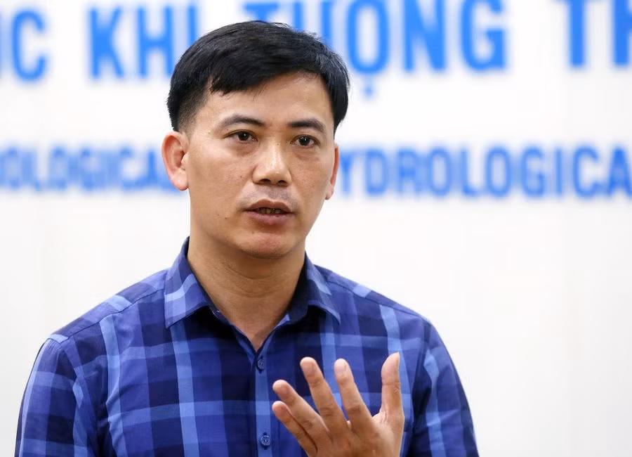 Ông Nguyễn Văn Hưởng, Trưởng phòng Dự báo Thời tiết, Trung tâm Dự báo khí tượng thủy văn quốc gia. Ảnh: vmha.gov.vn