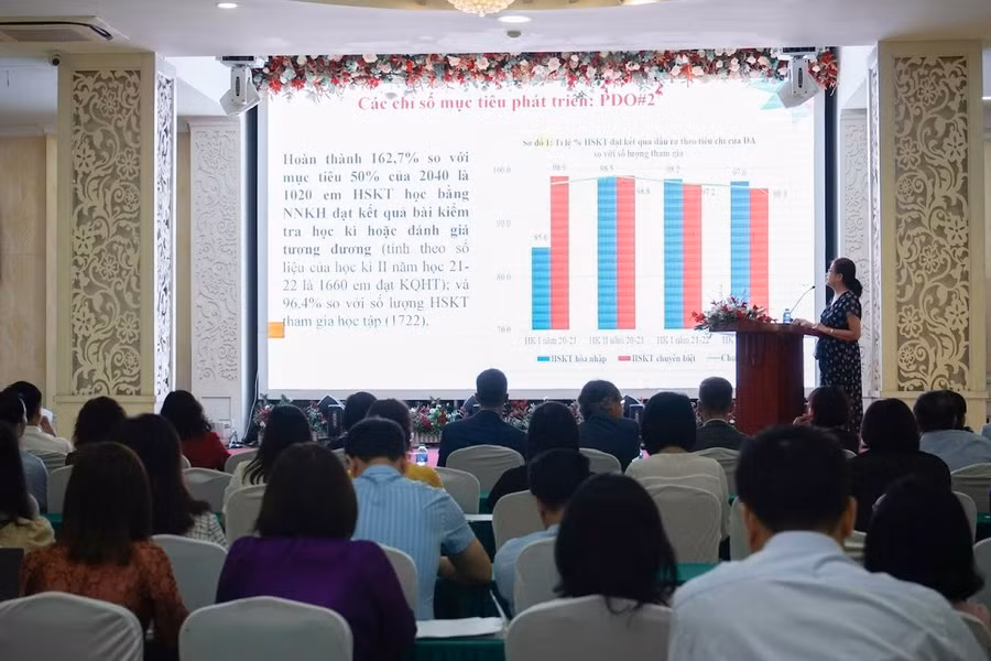 Những kết quả của Dự án được trình bày và ghi nhận tại Hội nghị