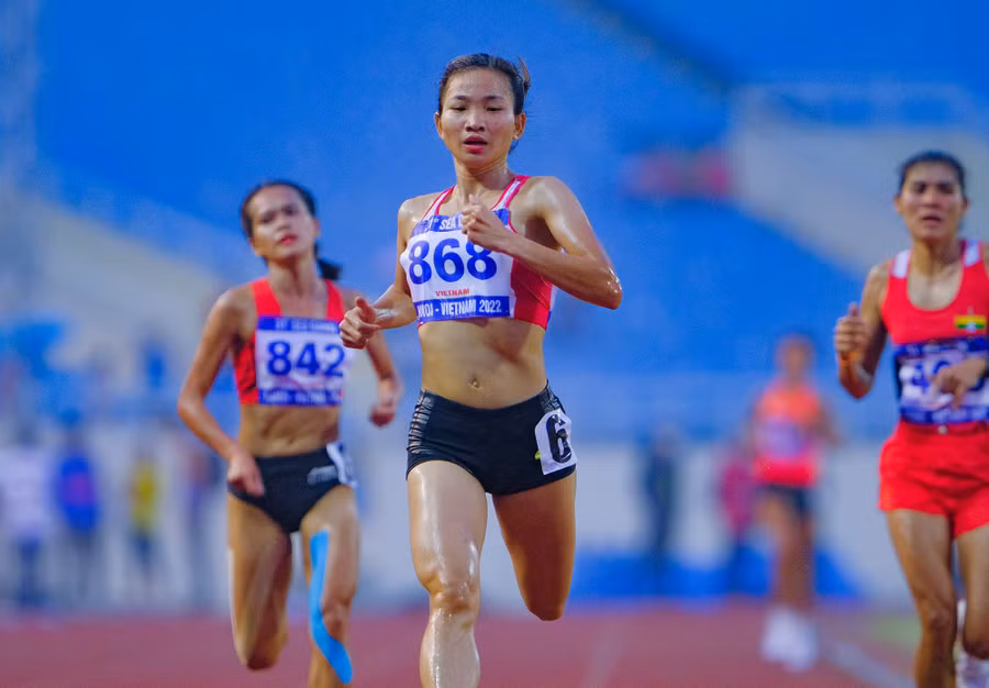 Nguyễn Thị Oanh - niềm hy vọng vàng của điền kinh Việt Nam tại SEA Games 32. Ảnh: INT Nguyễn Thị Oanh - niềm hy vọng vàng của điền kinh Việt Nam tại SEA Games 32. Ảnh: INT