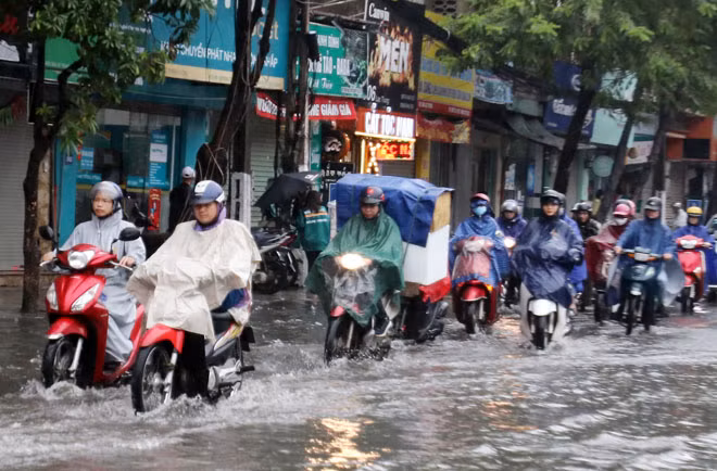 Bắc Bộ có mưa rào và dông (Ảnh minh họa)
