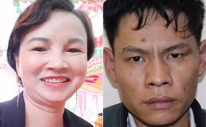 Bà Trần Thị Hiền và Vì Văn Toán.