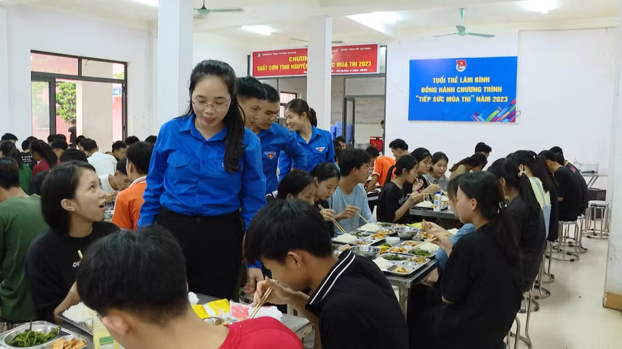 Chương trình “Tiếp sức mùa thi” năm 2023, tại huyện vùng cao Lâm Bình