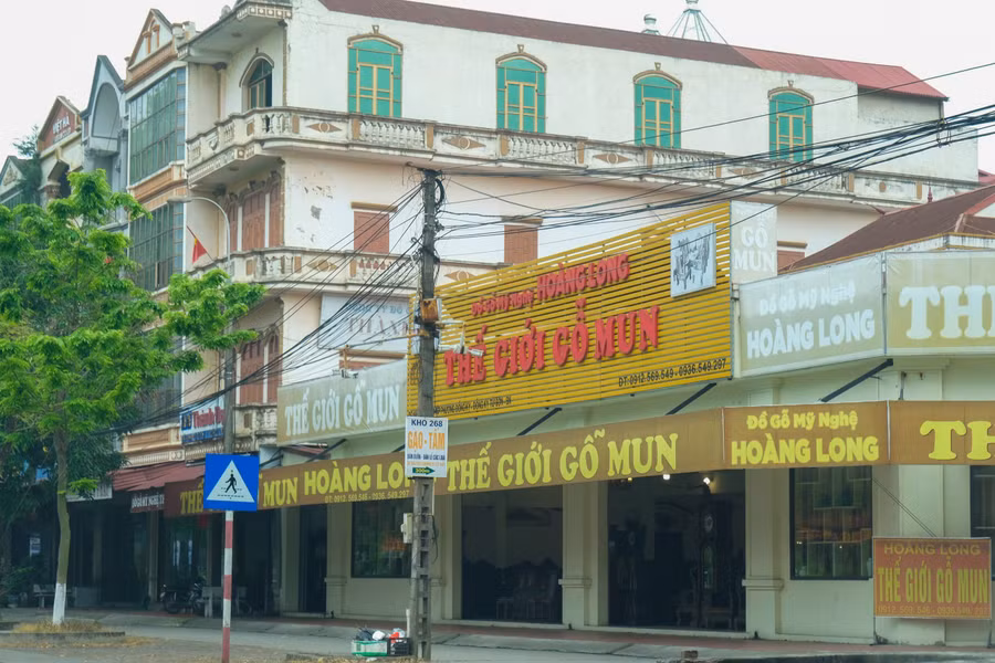 Một góc làng Đồng Kỵ.