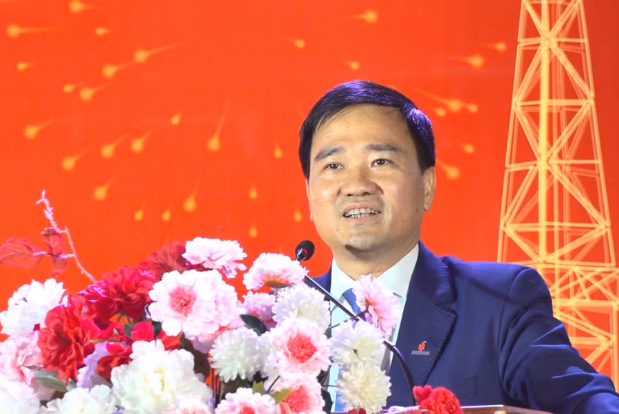 Ông Vũ Anh Tuấn - Phó Chủ tịch Công đoàn Dầu khí Việt Nam.