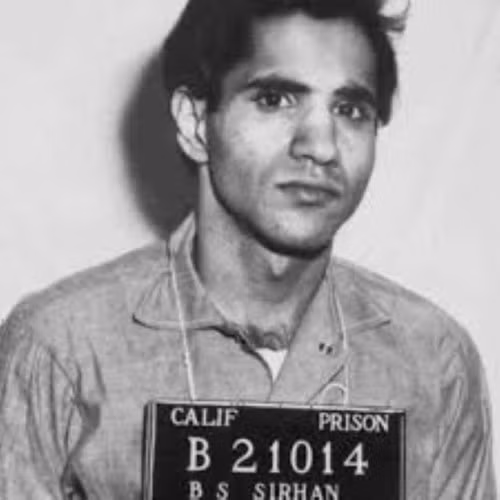 Sirhan Bishara Sirhan phải nhận án tù chung thân.
