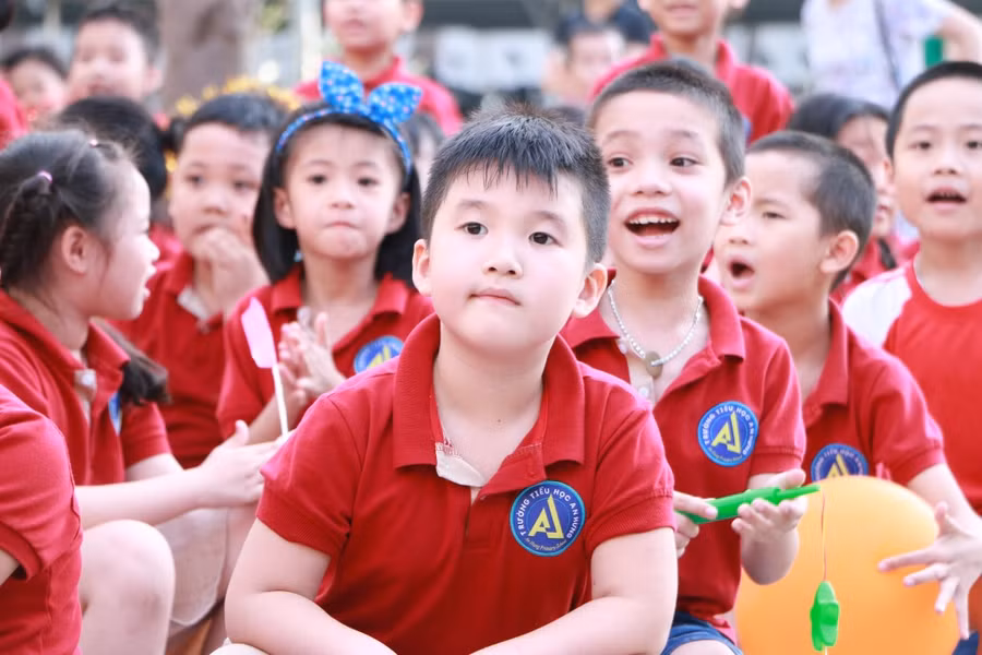 Mục tiêu lớn nhất là phát huy phẩm chất, năng lực của học sinh (Ảnh chụp trước giai đoạn dịch Covid-19 bùng phát). Ảnh: Bảo An.