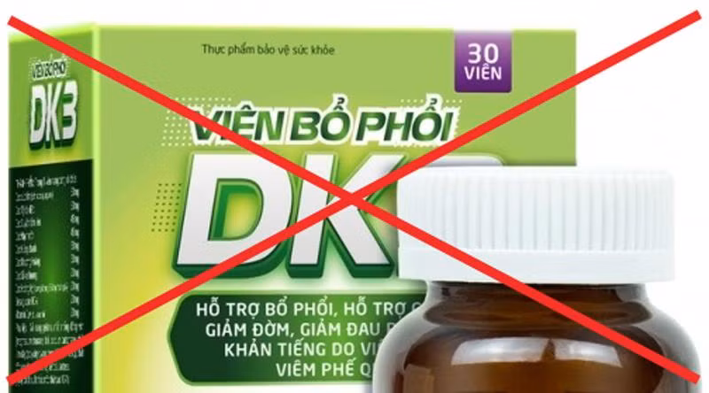 Nhiều tài khoản Facebook quảng cáo, viên bổ phổi DK3 có thể "đánh bật Covid khôi phục sức khỏe".
