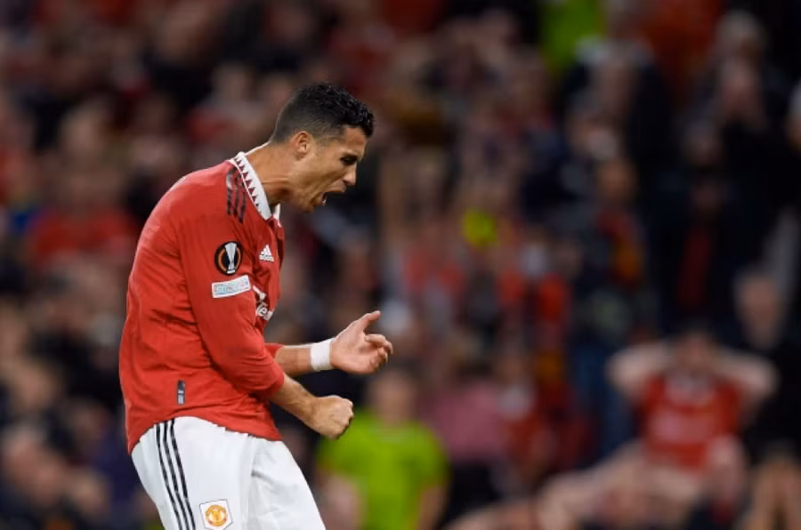 Ronaldo đang không có được phong độ tốt tại Man Utd.