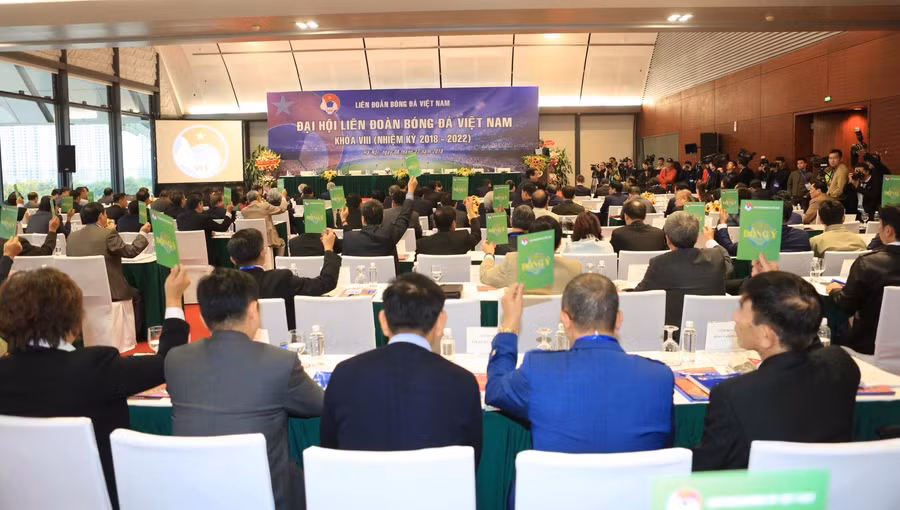 Đại hội VFF nhiệm kỳ 8 cách đây 4 năm.