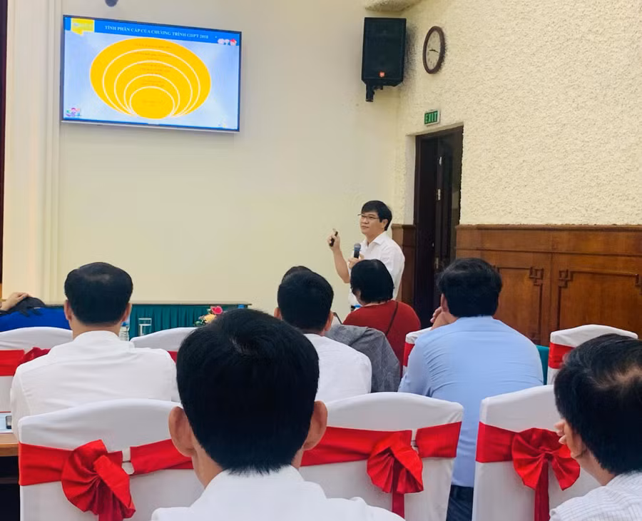 TS Thái Văn Tài triển khai Kế hoạch 526/KH-BGDĐT về triển khai giáo dục STEM cấp tiểu học thực hiện CCT GDPT 2018.