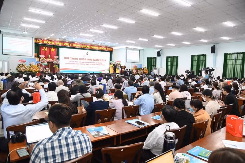 Quang cảnh hội thảo.