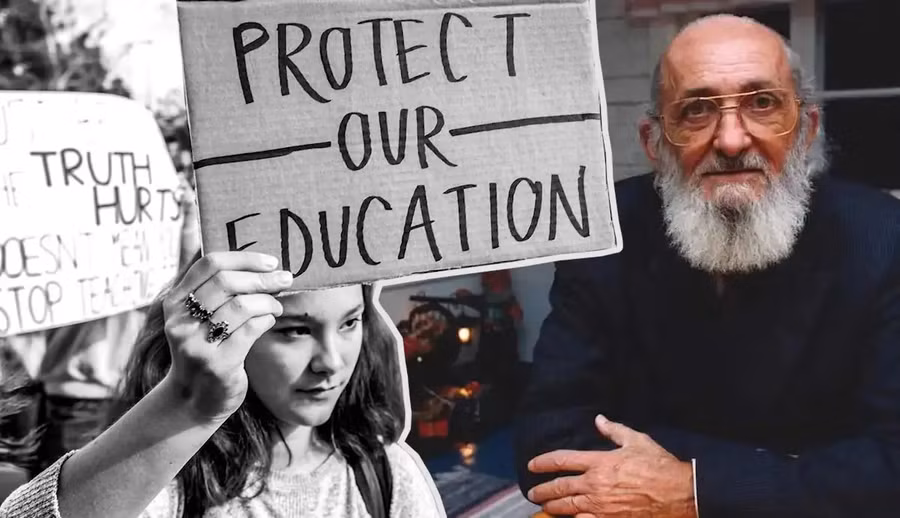 Nhà tiên phong giáo dục phê phán Paulo Freire (1921 - 1997). Ảnh: Thecollector.com
