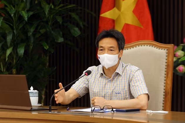 Phó Thủ tướng Vũ Đức Đam, Trưởng Ban Chỉ đạo chủ trì cuộc họp. Ảnh: Đình Nam.