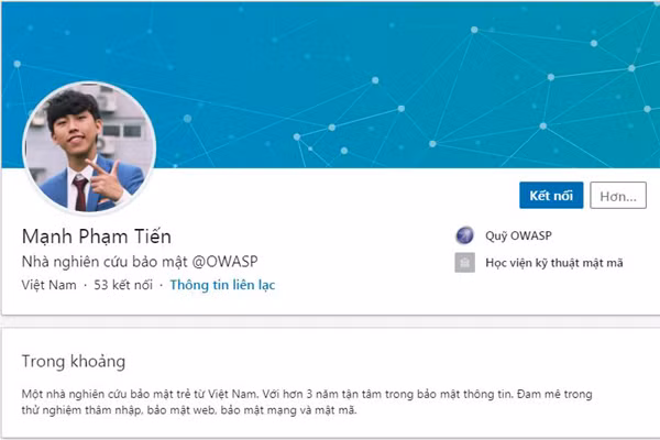 3 người Việt được Facebook vinh danh top 100 “cao thủ” bảo mật toàn cầu ảnh 2 3 người Việt được Facebook vinh danh top 100 “cao thủ” bảo mật toàn cầu