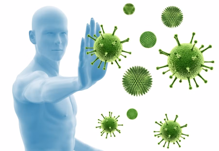 Sức đề kháng bảo vệ cơ thể trước nguy cơ mầm bệnh (vi khuẩn, virus...). Ảnh minh họa