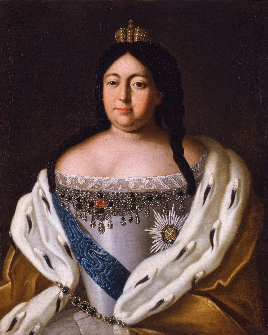 “Nữ hoàng góa bụa” Anna Ioannovna (1693 – 1740). Ảnh: Rbth.com