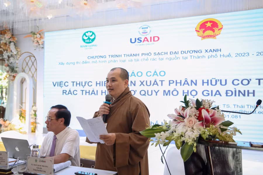 TS Trần Quốc Phương - Giám đốc Trung tâm Hàm Long phát biểu. TS Trần Quốc Phương - Giám đốc Trung tâm Hàm Long phát biểu.