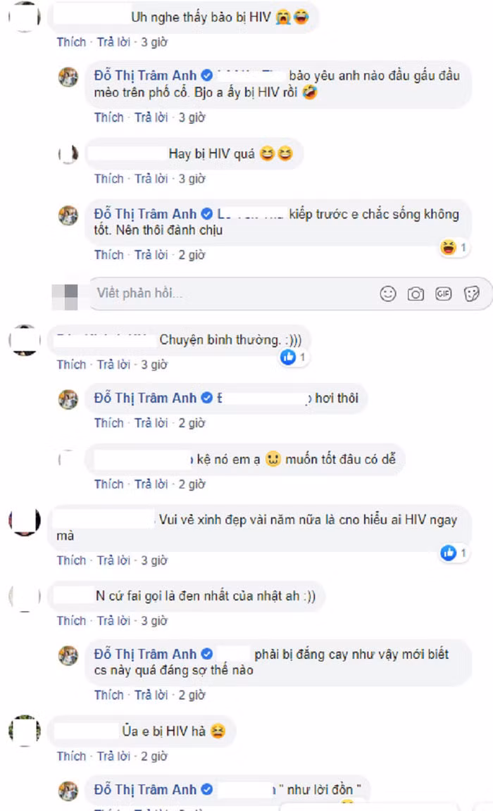 Bị đồn nhiễm HIV, hotgirl Trâm Anh lên tiếng phân trần ảnh 2 Bị đồn nhiễm HIV, hotgirl Trâm Anh bất ngờ lên tiếng phân trần ảnh 2