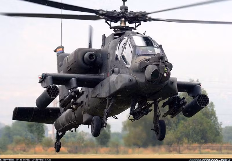 Trực thăng McDonnell Douglas AH-64 Apache của Mỹ.