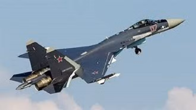 Chiến đấu cơ Su-35 của Nga.