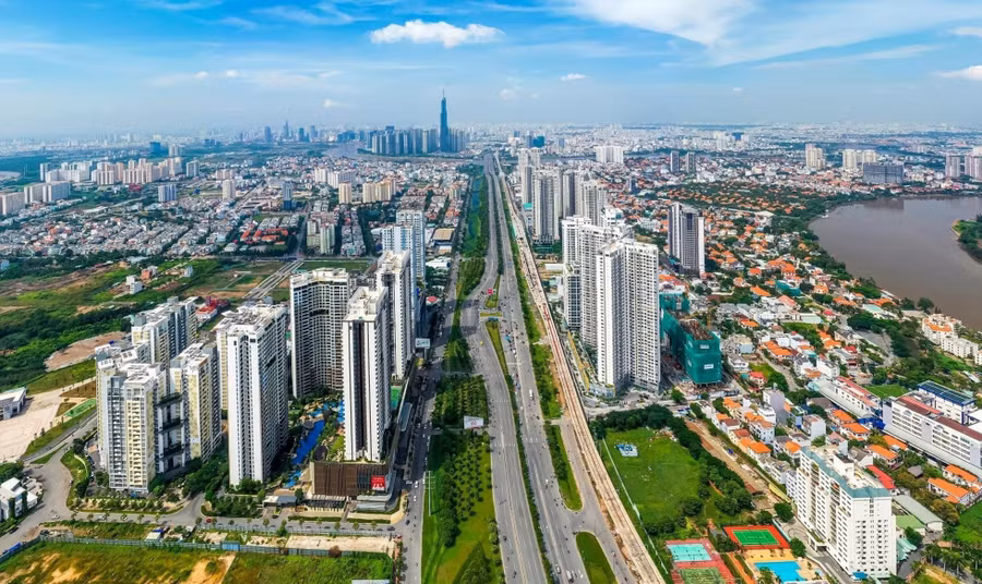 Năm 2023, dự báo thị trường bất động sản có thể sẽ đón "sóng" nhờ đà giảm tốc tăng lãi suất của các ngân hàng trung ương và thị trường tài chính biến động mạnh. (Ảnh minh họa)
