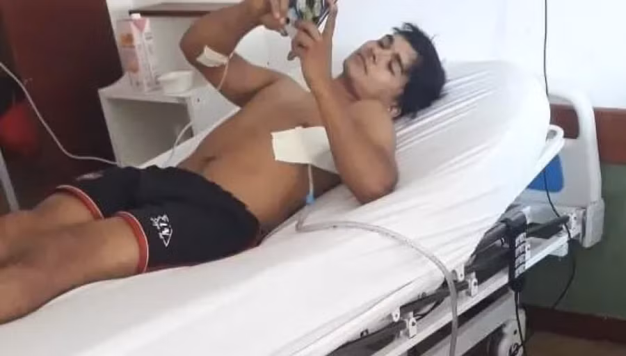 Nạn nhân bị đâm thủng phổi đang hồi phục tốt trong bệnh viện.