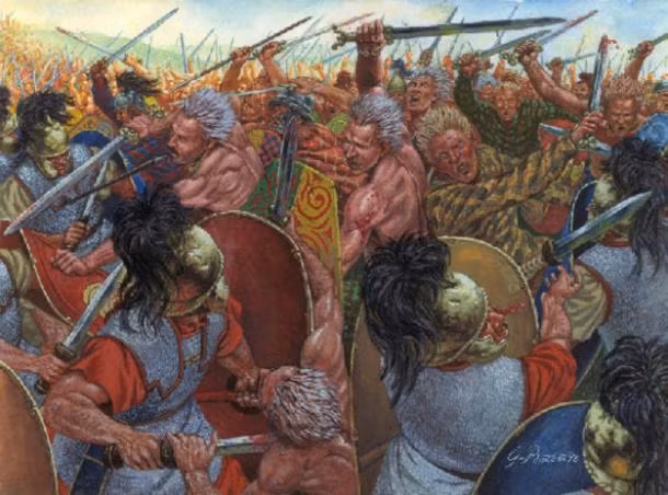 Thiếu giáp bảo hộ hóa ra là bất lợi vô cùng lớn. Ảnh: Ancient-origins.net Thiếu giáp bảo hộ hóa ra là bất lợi vô cùng lớn. Ảnh: Ancient-origins.net