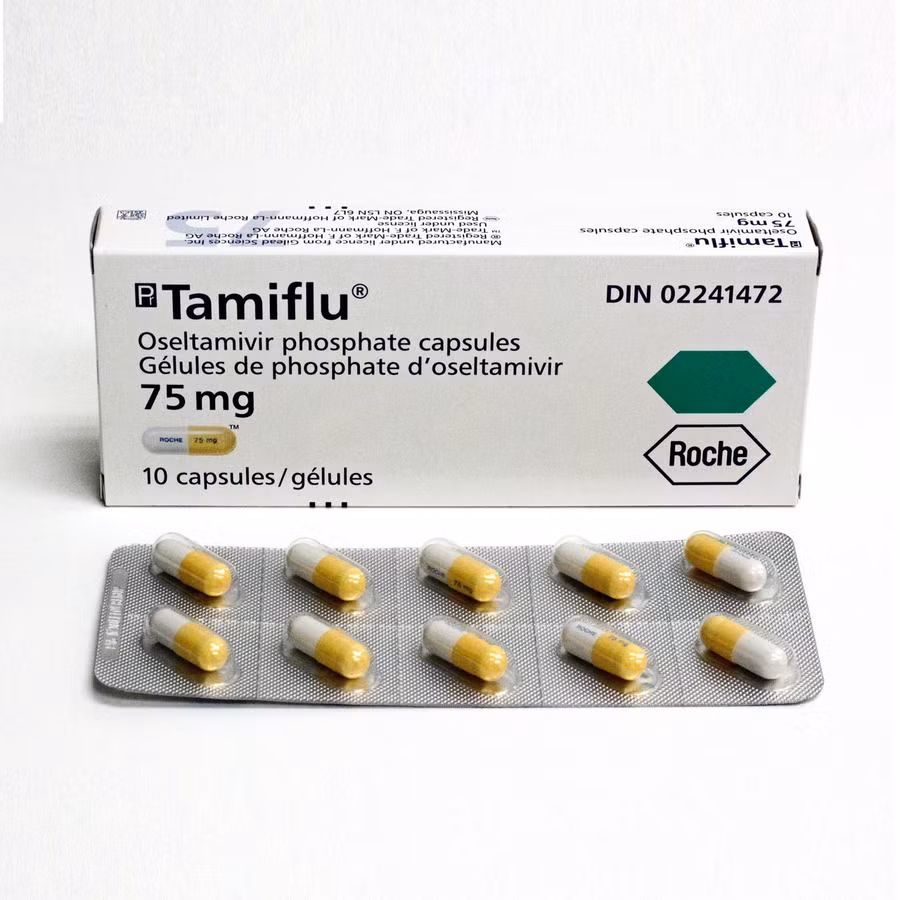 Oseltamivir (Tamiflu) là thuốc đặc hiệu để điều trị cúm gia cầm. Ảnh minh họa: INT.