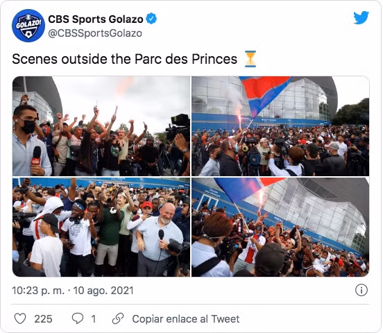 Hàng ngàn người hâm mộ PSG "náo loạn" vì Mesi.