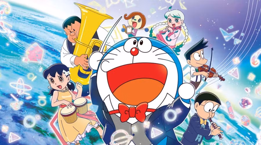 Sau chưa đầy 6 ngày công chiếu tại Việt Nam, phim 'Doraemon: Nobita và bản giao hưởng địa cầu' đã đạt doanh thu trên 77 tỷ đồng.