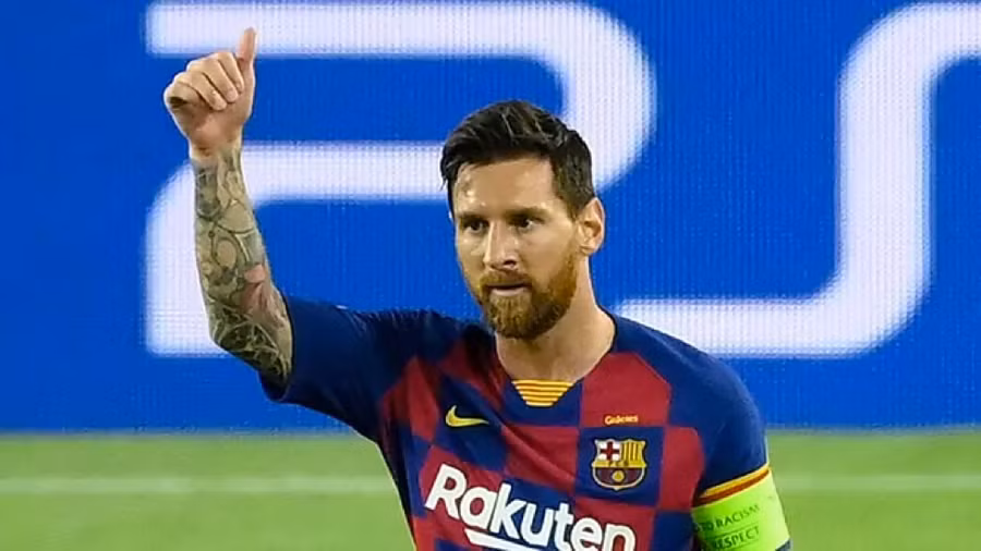 Messi chuẩn bị ký hợp đồng mới với Barcelona.