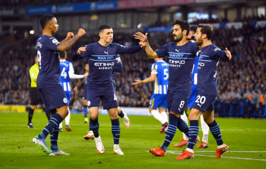 Foden và Gundogan định đoạt trận đấu ngay trong hiệp một.