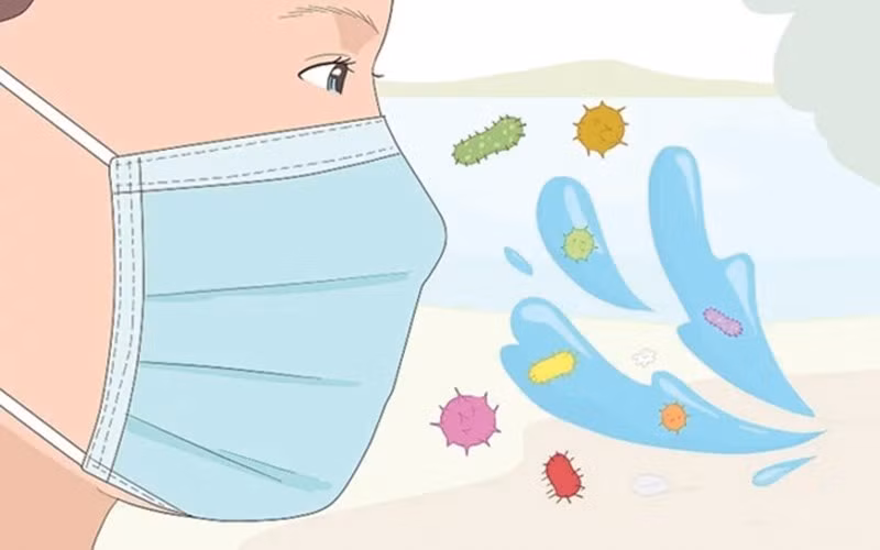 Đeo khẩu trang là một trong những biện pháp bảo vệ hiệu quả trước mối nguy dịch bệnh. Đeo khẩu trang là một trong những biện pháp bảo vệ hiệu quả trước mối nguy dịch bệnh.