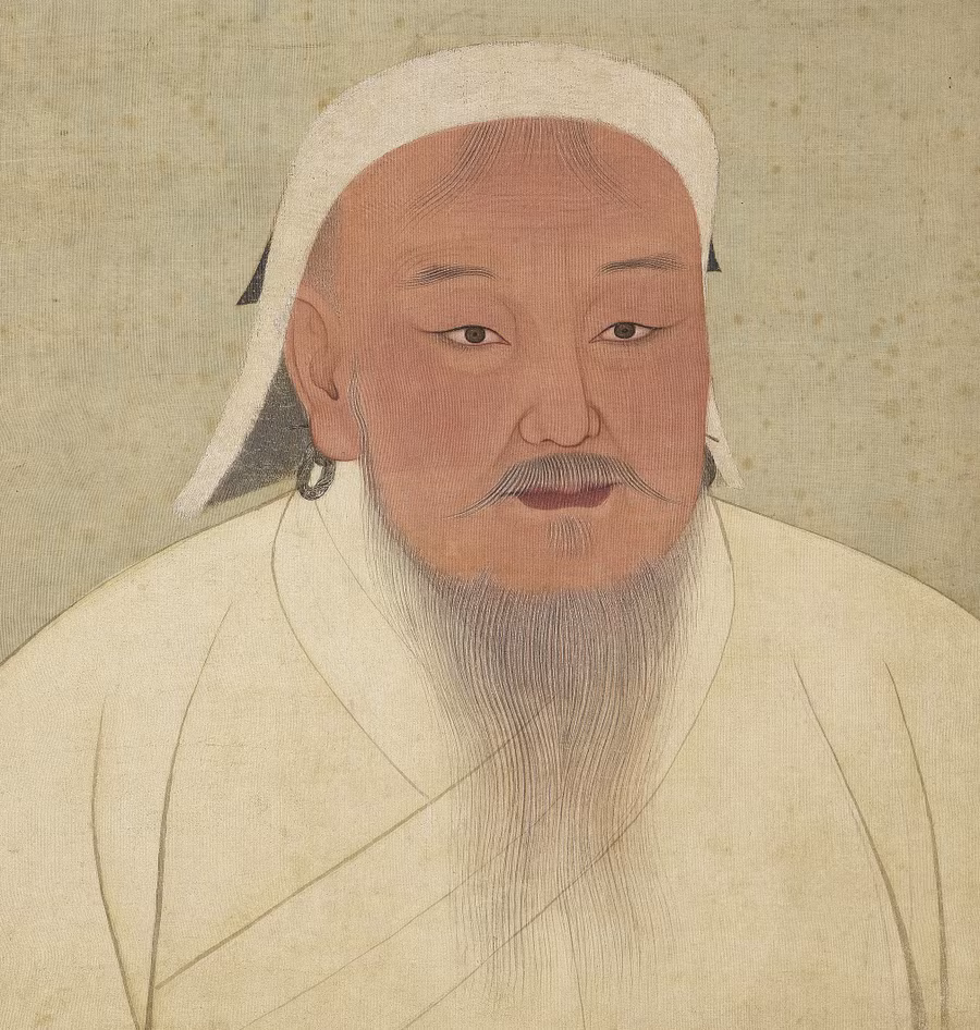 Chân dung Thành Cát Tư Hãn (1162 – 1227). Ảnh: Atlasobscura.com