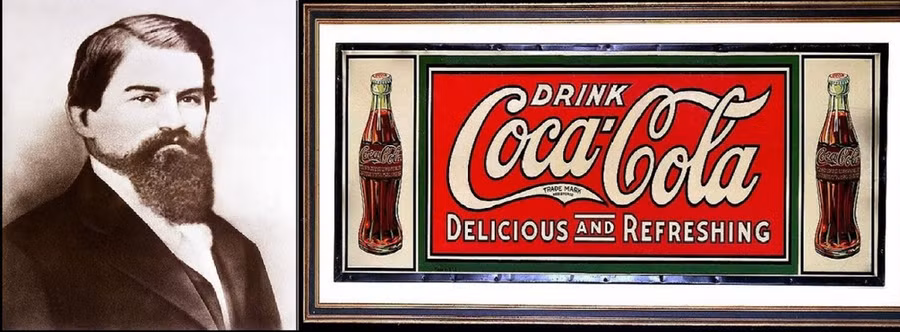 Dược sĩ John Stith Pemberton, người phát minh Coca-Cola.