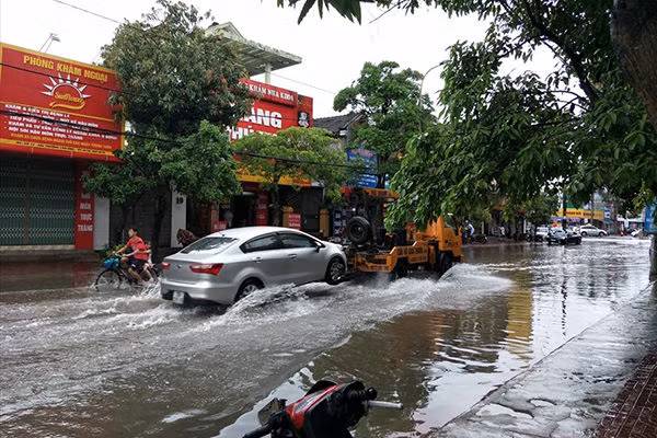 Nguy cơ cao ngập úng cục bộ tại Nghệ an, Hà Tĩnh (Ảnh minh họa)