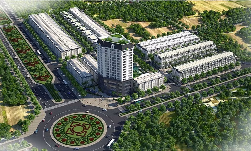 Phối cảnh dự án tại phường Liêm Chính (TP Phủ Lý). Phối cảnh dự án tại phường Liêm Chính (TP Phủ Lý).