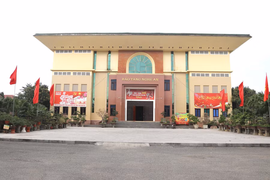 Bảo tàng Nghệ An, nơi lưu giữ hàng nghìn cổ vật quý về thời kỳ Hùng Vương.