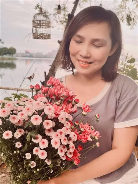 Nữ diễn viên trẻ trung ở ngoài đời.