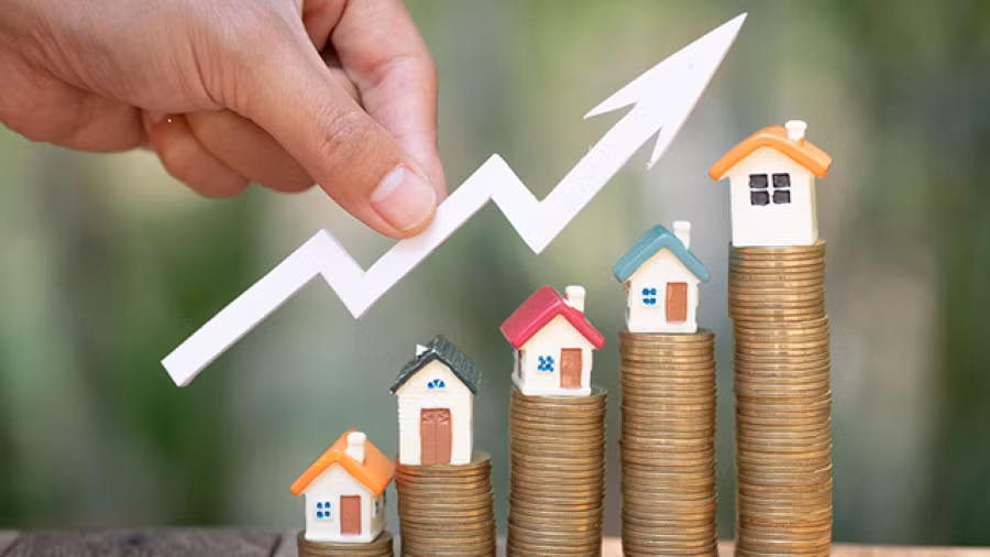 Ngày nay, giá bất động sản một mình leo thang, bất chấp thu nhập bình quân không tăng.