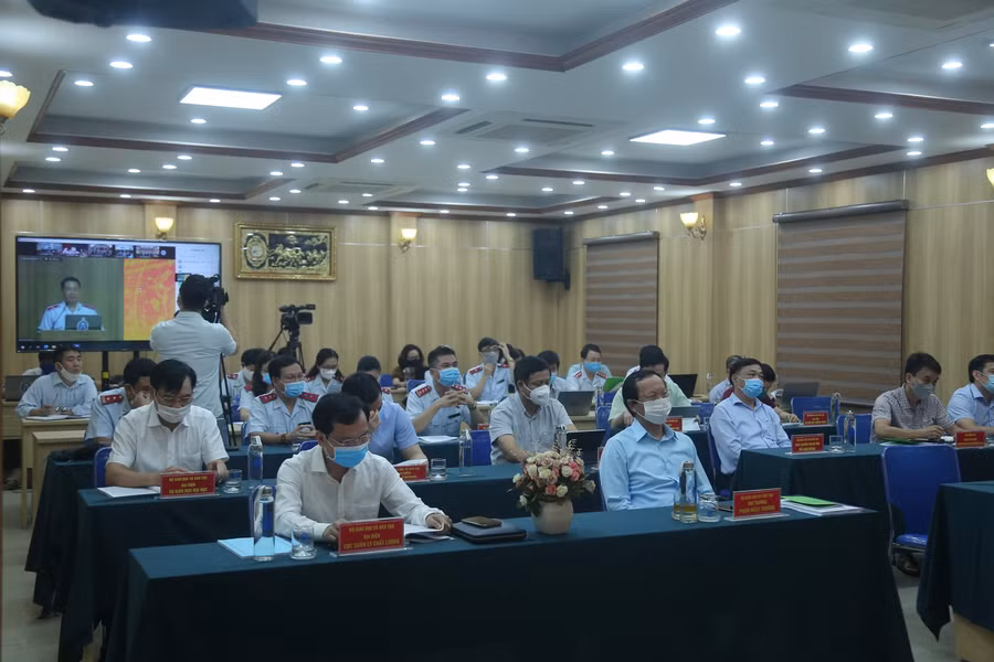 Điểm cầu Bộ GD&amp;ĐT.