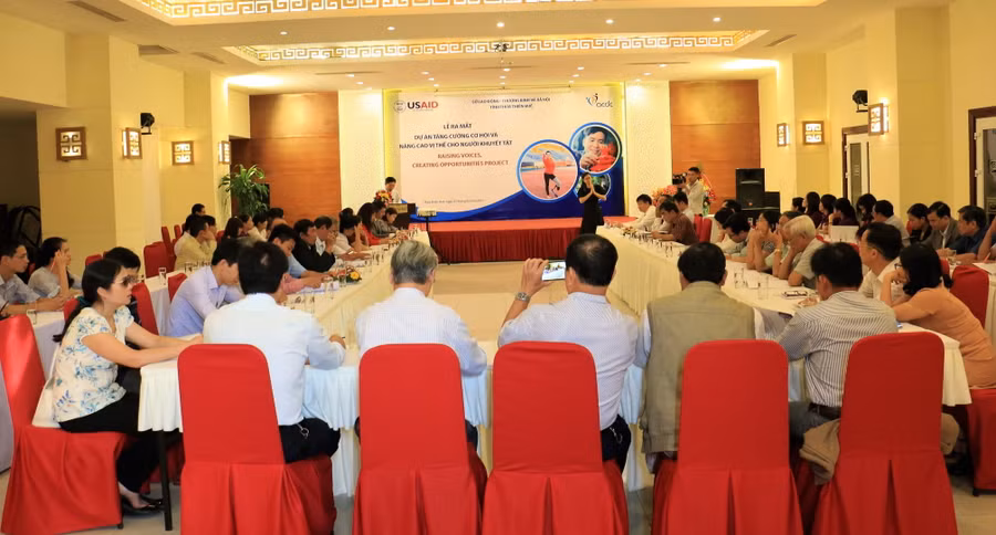Lễ ra mắt dự án thu hút khá đông đại biểu tham gia