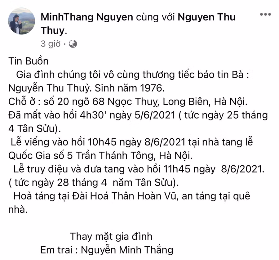 Ảnh: FBNV.