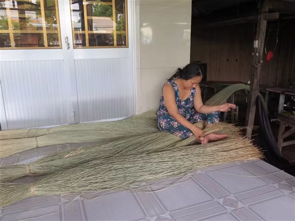 Lác được lựa chọn trước khi nhuộm màu.