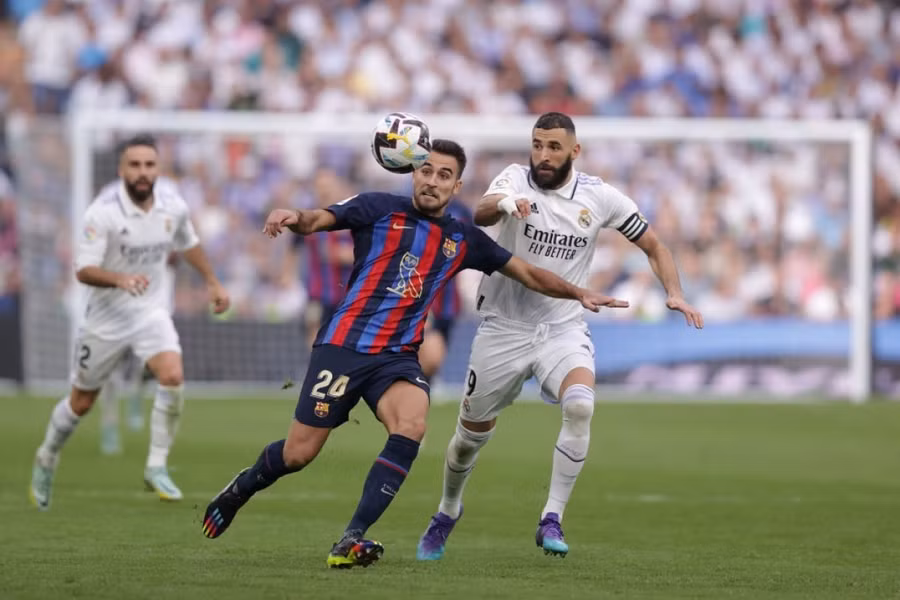 Siêu kinh điển giữa Real Madrid với Barca nhận được nhiều sự quan tâm.
